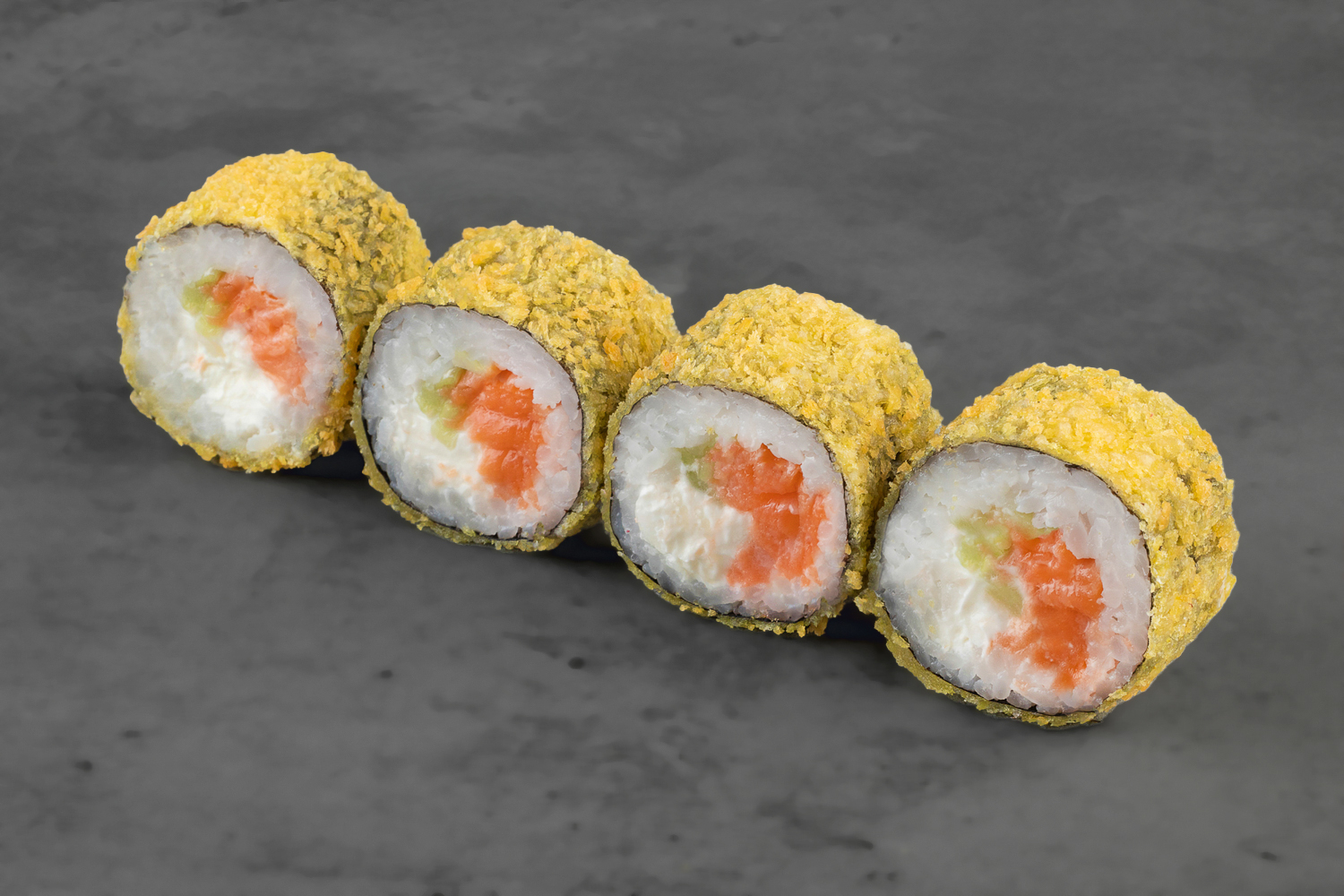 Темпура с лососем (добавки не включены)